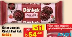ÜLKER DANKEK ÇİLEKLİ TART KEK 180 G